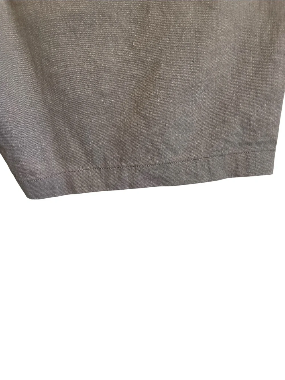 Faherty Tradewinds Linen Blend Chino Shorts beige Flat-Front 7.5” Inseam NWT